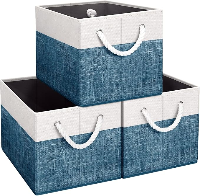 Fab totes Storage Bins, Foldable Storage Baskets by Fabtotes
