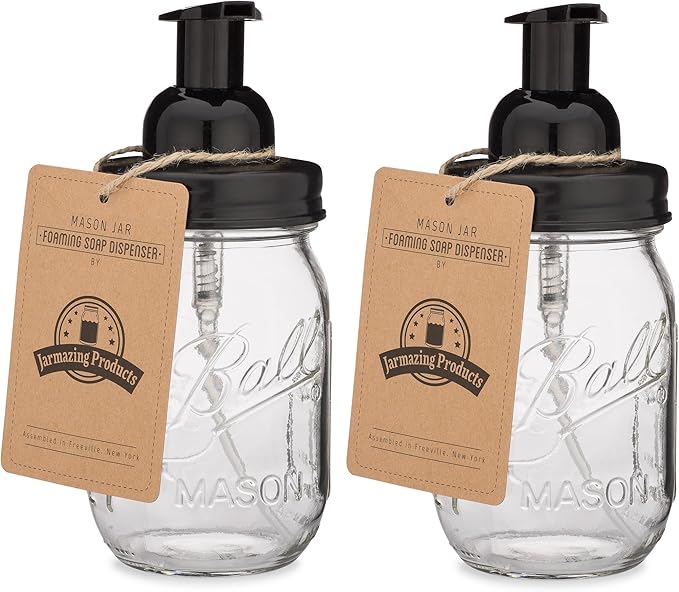 Jarmazing Products Mason Jar Foaming Soap Dispenser - Image 3