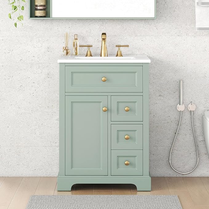Harper & Bright Designs 24" Bathroom Vanity - Image 3