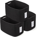 Cotton Rope storage Basket Bins 15X10X9.3“ Woven Basket by XUANGUO
