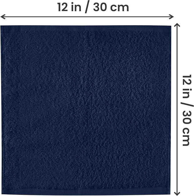 Utopia Towels 12 Pack Cotton Washcloths Set, 100% Ring Spun Cotton, Premium - Image 2