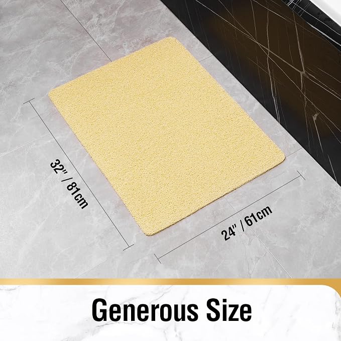 HITSLAM Shower mat Non Slip, 24 x 32 Inch Bathtub Mat Non Slip - Image 7