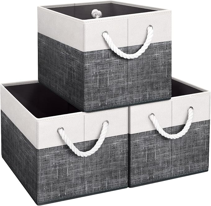 Fab totes Storage Bins, Foldable Storage Baskets by Fabtotes