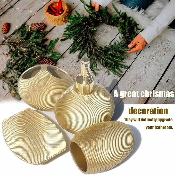 LUANT Bathroom Accessories Set Including Cup, Toothbrush Holders, Soap Dishes - Image 3