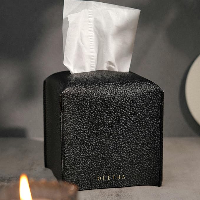 OLETHA Square Tissue Box Cover - Image 2