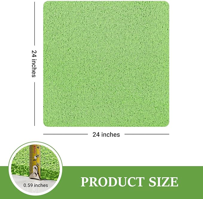 LuxStep Shower Mat Bathtub Mat, 24x24 inch, Non-Slip Bath Mat - Image 2