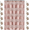 Zahari Home 13pc Sinatra Bathroom Shower Curtain Set by ZahariHome