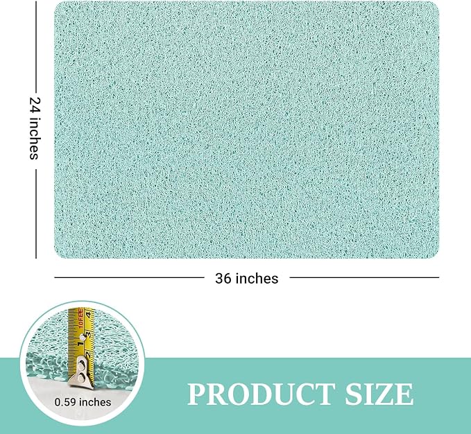 LuxStep Shower Mat Bathtub Mat, 24x36 inch, Non-Slip Bath Mat - Image 2