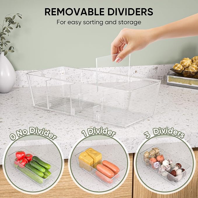 BALEINE Clear Plastic Storage Bins - Image 3