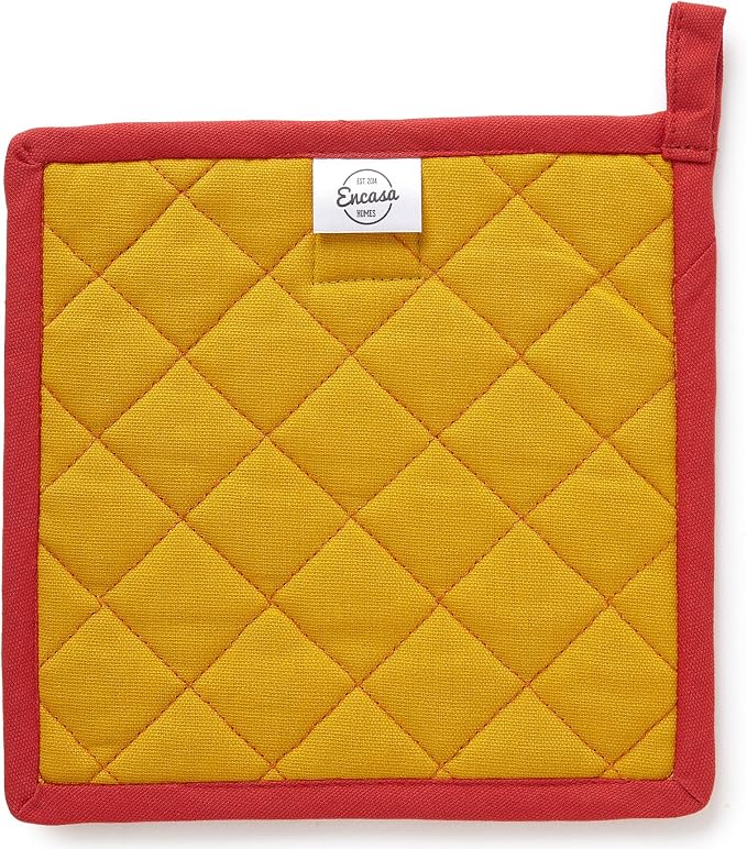 Encasa XO Heat Resistant Cotton Pot Holders - Image 4