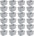 Sterilite 24 Pack Plastic Storage Bin Organization Containers, Tall Baskets by Sterilite