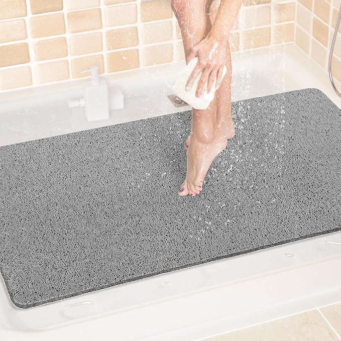 LuxStep Shower Mat Bathtub Mat, 40x24 inch, Non-Slip Bath Mat by LuxStep