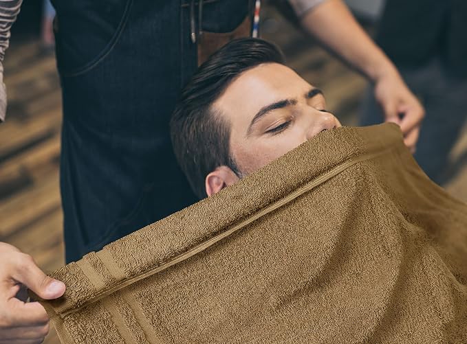 Utopia Towels Cotton Bleach Proof Salon Towel 16 by 27 inches, Bleach Safe Gym - Image 5