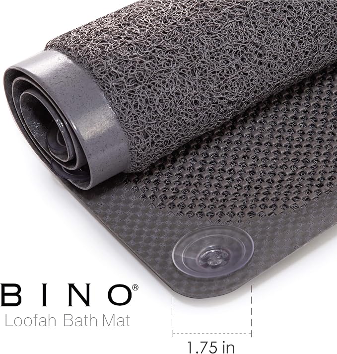 BINO | Loofah Non-Slip Bath Mat - Image 4