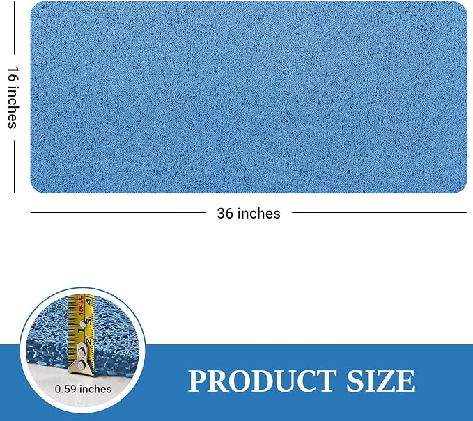 LuxStep Shower Mat Bathtub Mat, 36x16 inch, Non-Slip Bath Mat - Image 2