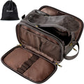 Elviros Toiletry Bag for Men, Large Travel Shaving Dopp Kit Water-resistant by Elviros
