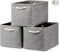 HNZIGE Shelf Baskets for Storage Storage Bins Fabric Storage Baskets for Shelves by HNZIGE