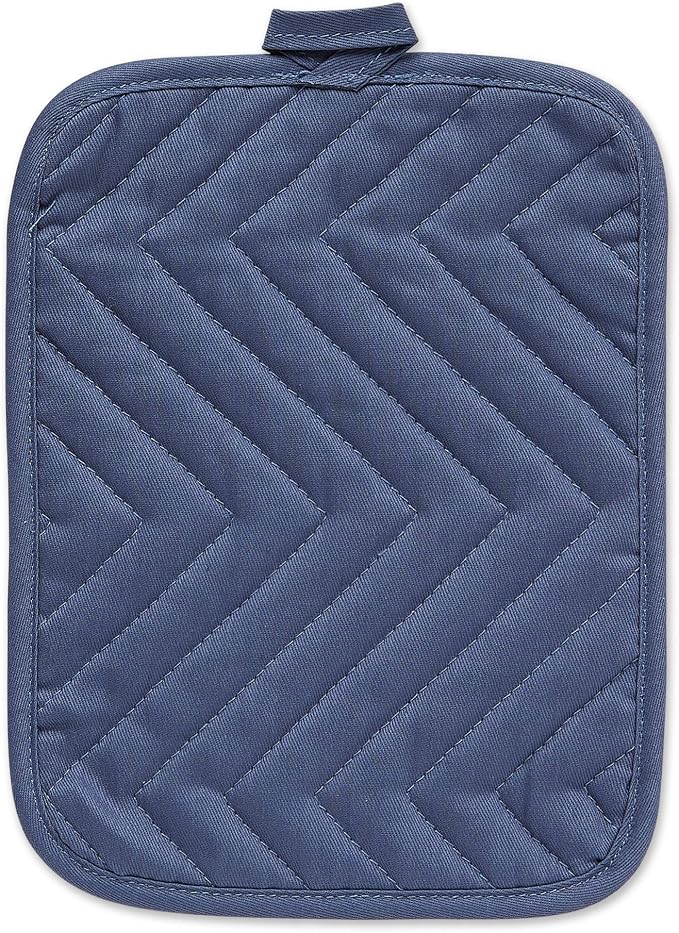 DII Heat Resistant Quilted Cotton Pot Holder Set, Designed - Image 2