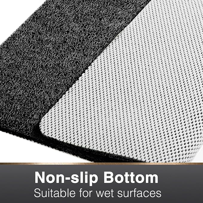 Asvin Soft Textured Bath, Tub Mat, 24x16 Inch, Phthalate Free, Non Slip Comfort - Image 3