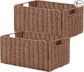 Vagusicc Wicker Storage Basket, Small Storage Baskets by Vagusicc