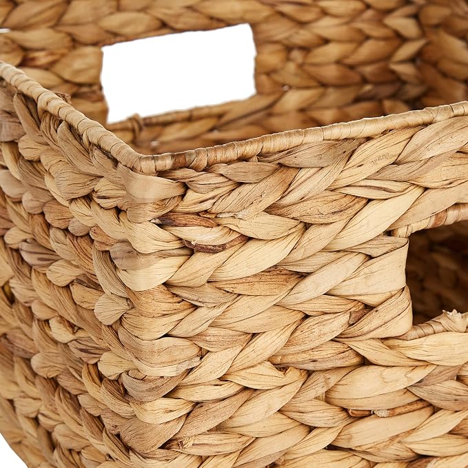Honey-Can-Do Banana Leaf Storage Baskets –Water Hyacinth Woven Basket, - Image 11