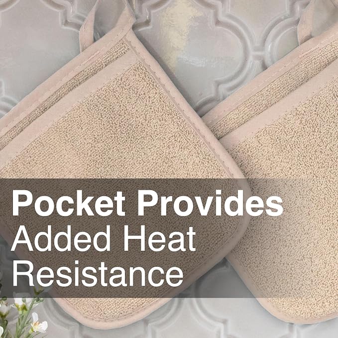 RITZ Terry Pocket Mitt & Hot Pad: Unparalleled Heat Resistant, Durable 100% - Image 7