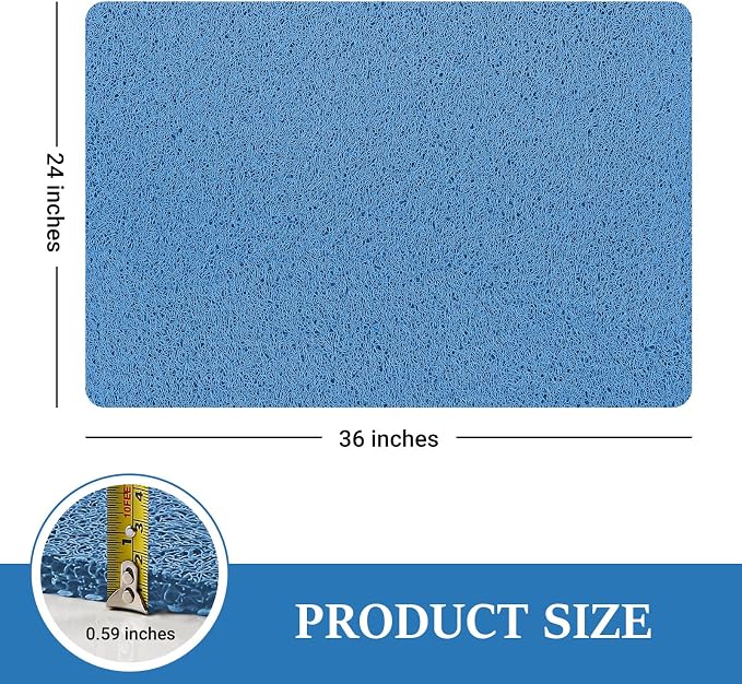LuxStep Shower Mat Bathtub Mat, 24x36 inch, Non-Slip Bath Mat - Image 2