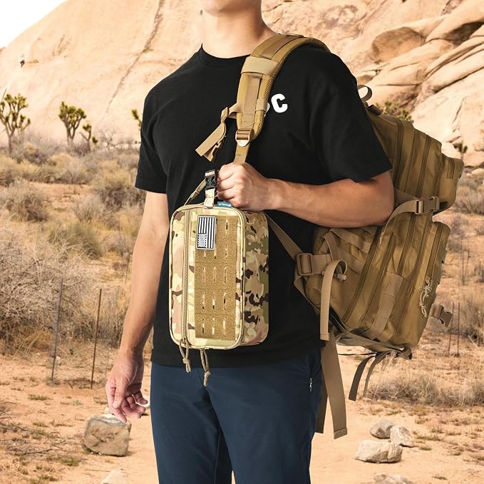 PAVILIA Extra Large Tactical Toiletry Bag - Image 7