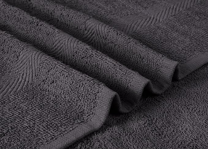 Towel and Linen Mart 100% Cotton 6 Pack Bath Towel Set, Quick Dry, Super - Image 5