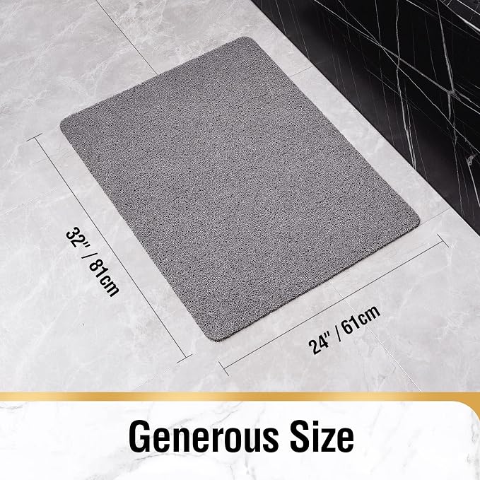 HITSLAM Shower mat Non Slip, 24 x 32 Inch Bathtub Mat Non Slip - Image 7