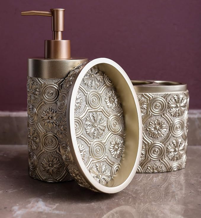 Hymmah Bathroom Accessories Set, Farmhouse Bathroom Decor, Contain Toothbrush - Image 6