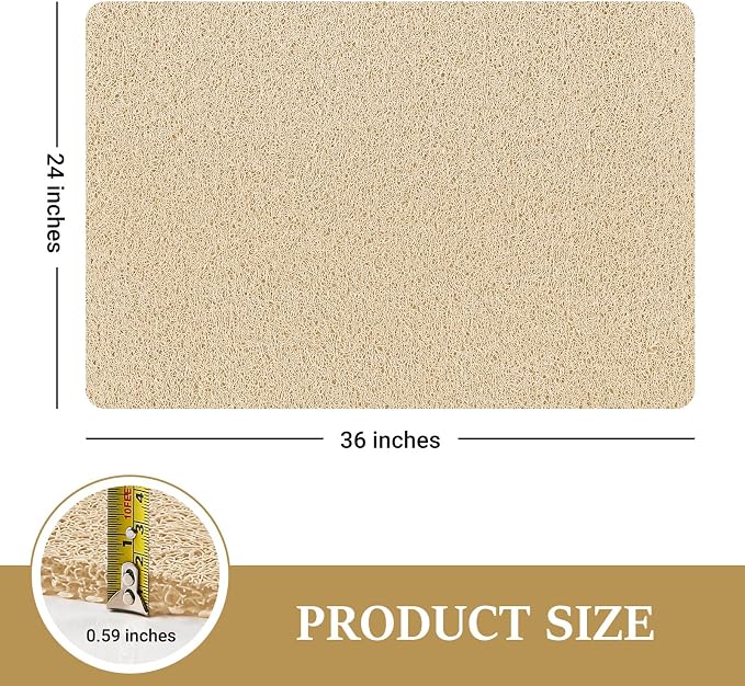 LuxStep Shower Mat Bathtub Mat, 24x36 inch, Non-Slip Bath Mat - Image 2