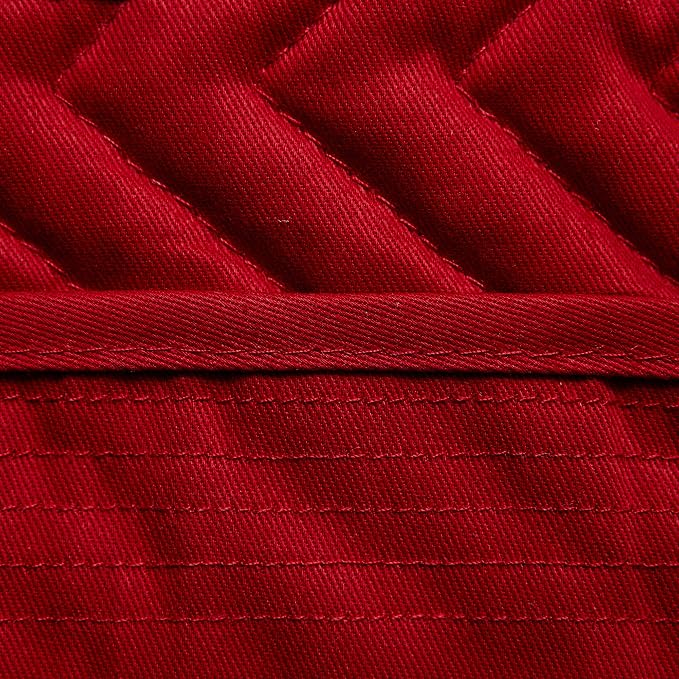 DII Heat Resistant Quilted Cotton Pot Holder Set, Designed - Image 2