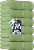 Utopia Towels 6 Pack Premium Hand Towels Set, 16 by 28 inches, 100% Ring Spun by UTOPIATOWELS