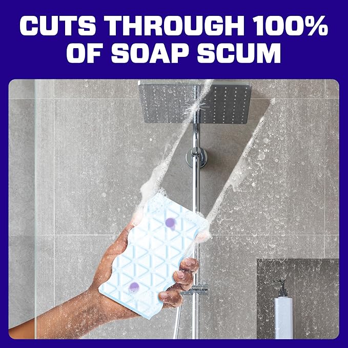 Mr. Clean Magic Eraser Sponge, Bathroom Cleaner, Shower Cleaner, Tub Cleaner - Image 6