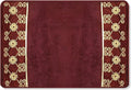 Zahari Home Elegant Rose Classic Bathroom Rug Modern Bath Rug Luxury by ZahariHome