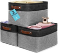 OrganiHaus Large Fabric Storage Baskets by OrganiHaus