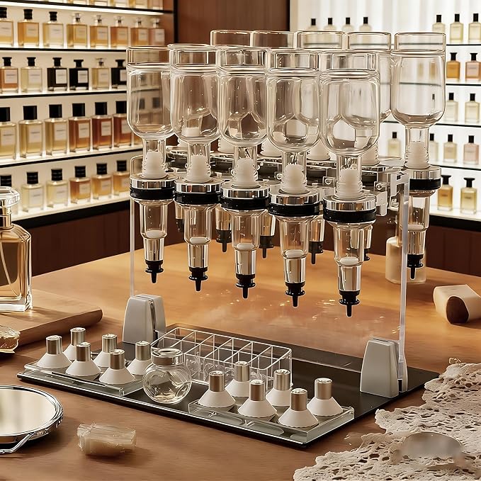 Liquid Filling Machine Transfer Tools, 12 Pump Heads, Testing Cups, 200ml Glass - Image 7