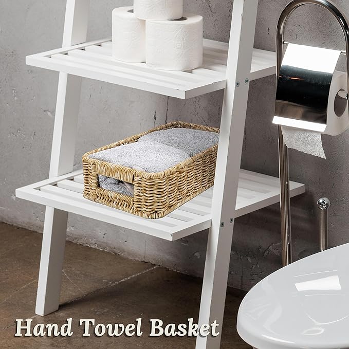 Baskets for Organizing, Small Wicker, Storage Bins for Bathroom and Toilet - Image 5