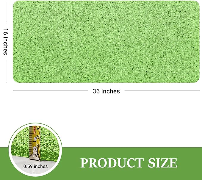 LuxStep Shower Mat Bathtub Mat, 36x16 inch, Non-Slip Bath Mat - Image 2