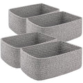 4 Pack Small Storage Shelf Baskets by OIASKET