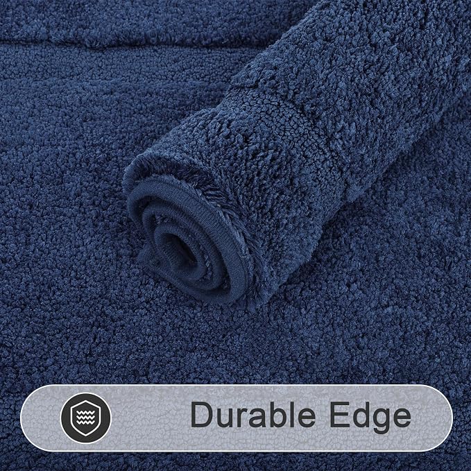 SHACOS Soft Fluffy Bathroom Rugs Set of 3 - Image 8