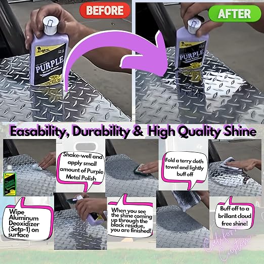 Products – The Original Purple Metal Polish, No Silicone, Body Shop Safe - Image 4