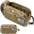 PAVILIA Tactical Toiletry Bag for Men, Travel Hygiene Bag, Military Gear Dopp by PAVILIA