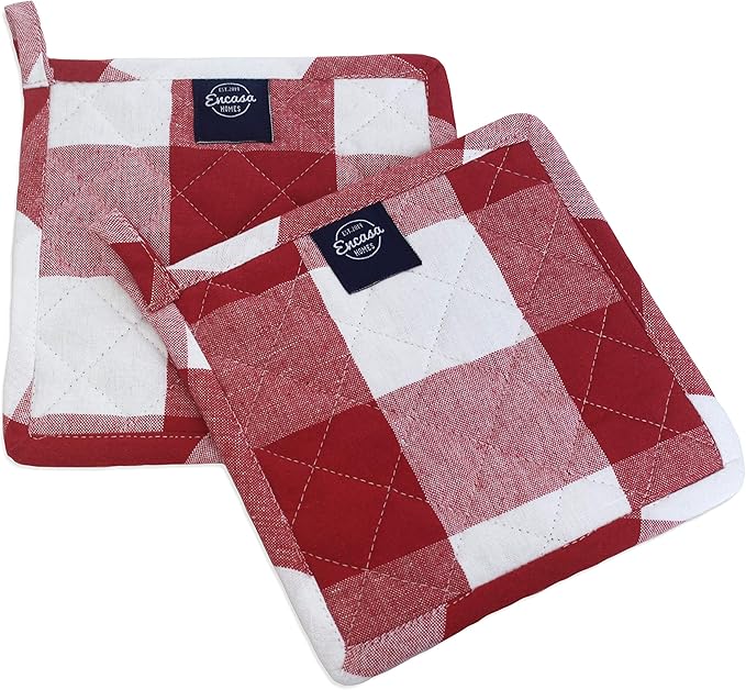 Encasa XO 8 inches Oven Microwave Potholders by EncasaXO