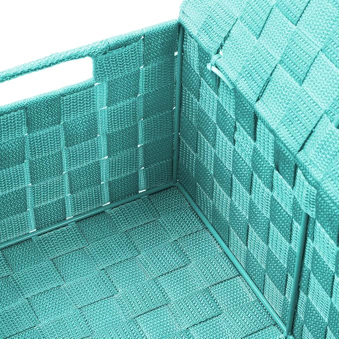 Sorbus Set of 3 Hand-Woven Storage Baskets - Image 7