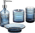4-Piece Bathroom Accessories Set by WHOLEHOUSEWARES
