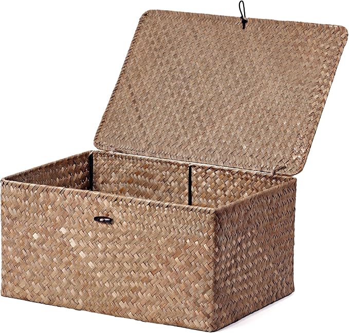 Nonam Seagrass Storage Large Basket by Unknown