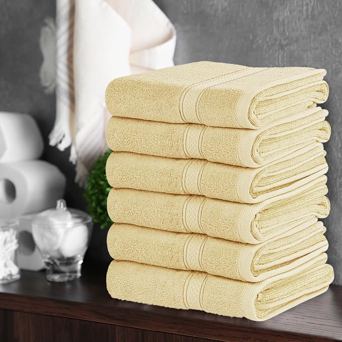 Utopia Towels 6 Pack Premium Hand Towels Set, 16 by 28 inches, 100% Ring Spun - Image 9