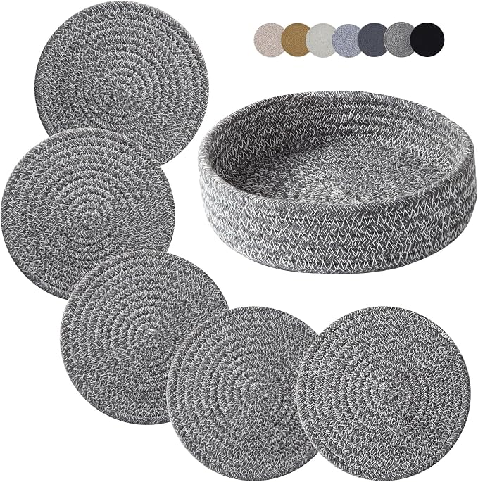 Trivets for Hot Dishes, Trivets for Hot Pots and Pans, Hot Pads for Countertops by Goga